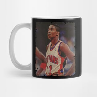 Isiah Thomas in Pistons Mug